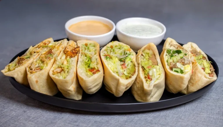 large Mediterranean Pita box - Catering