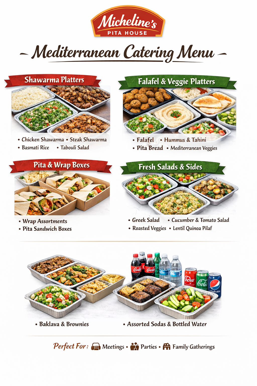 Michelines Pita house Catering