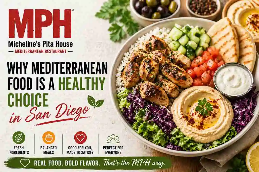 Healthy Mediterranean Restaurants in san diego