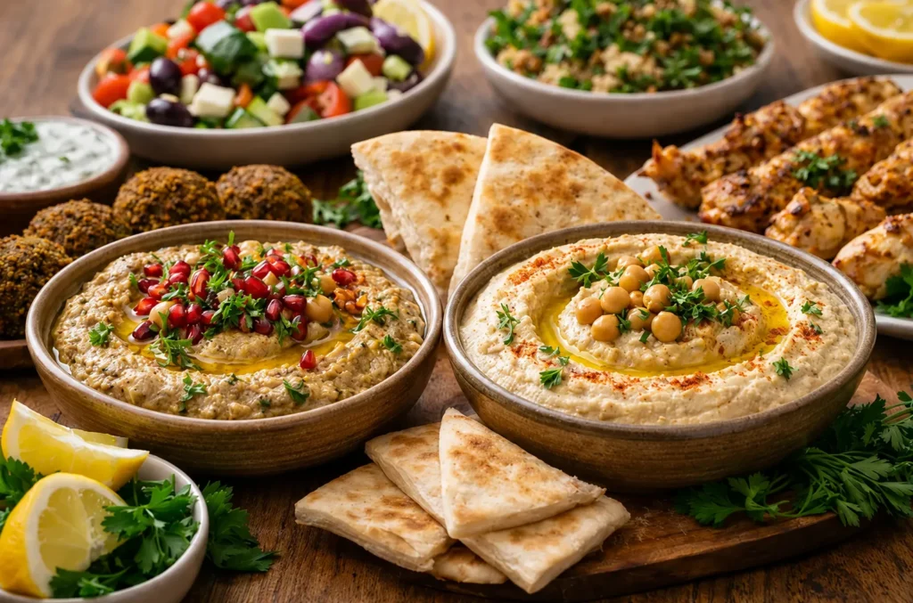 baba ganoush vs hummus